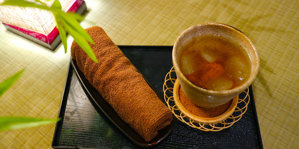 冷たいお茶